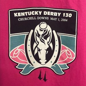 Kentucky Derby Churchill Downs Pink Oversized Shirt